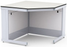 Стол лабораторный угловой внутренний СЛ-13.2 (артикул 21-18.622)