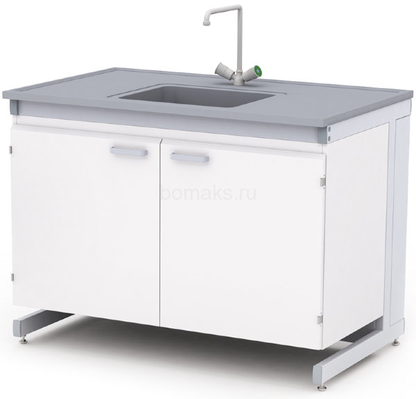 Стол-мойка одинарная СМЛ-02.1 (артикул 01-09.641Бп)