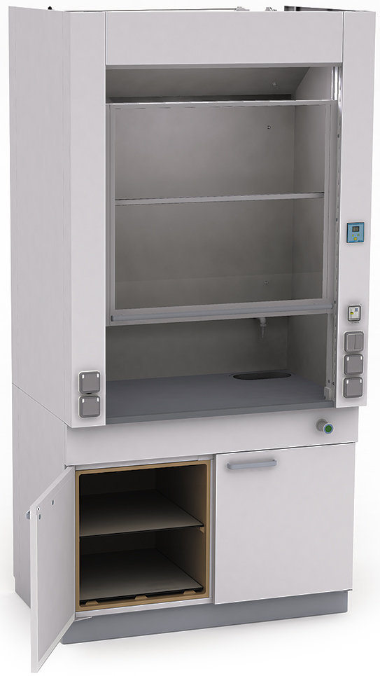 Шкаф лабораторный вытяжной специальный ШВЛ-07.1 (артикул 22-12.212)
