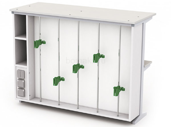 Титровальная установка пристенная (корпус металлический) МРЛ-25.2 (артикул 21-05.811)