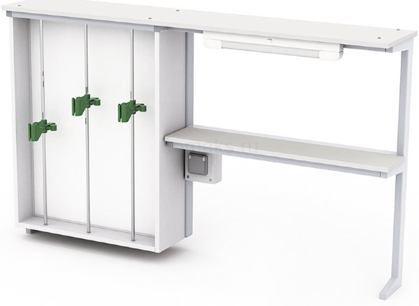 Титровальная установка пристенная (корпус металлический) МРЛ-26.2 (артикул 21-05.822)