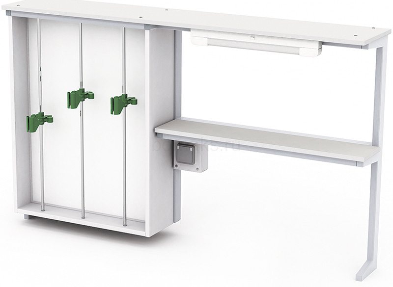 Титровальная установка пристенная (корпус металлический) МРЛ-26.2 (артикул 21-05.822)