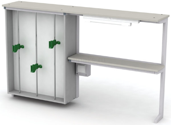 Надставка титровальная пристенная (корпус металлический) МРЛ-26.2 (артикул 01-05.822)