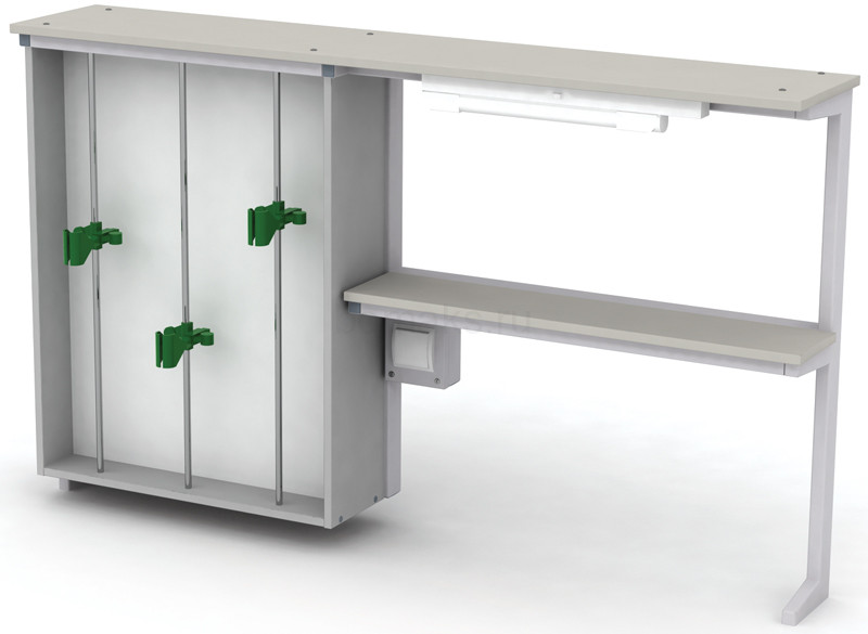 Надставка титровальная пристенная (корпус металлический) МРЛ-26.2 (артикул 01-05.822)