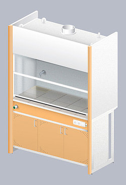 Шкаф вытяжной металлический ЛАБ-1500 ШВОТ МЕТ