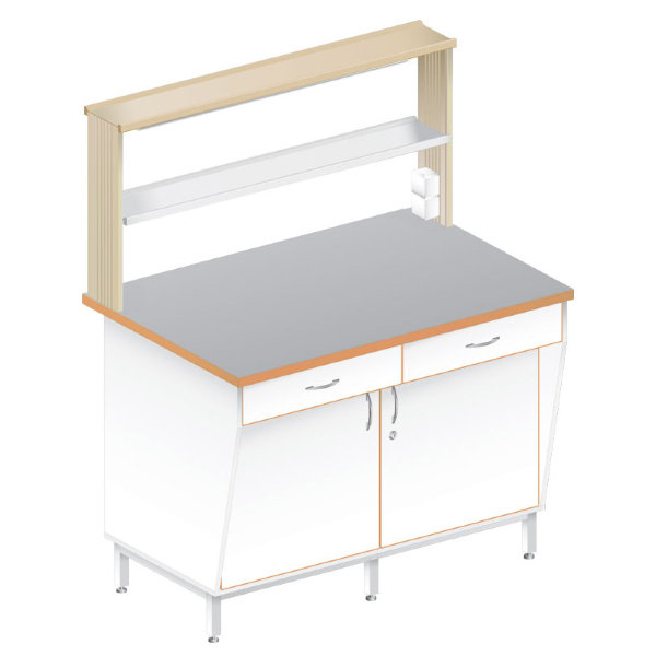 Стол пристенный физический ЛАБ-1200 ПТТ