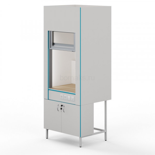 Вытяжной шкаф со столешницей из керамогранитной плитки ШВ НВК 900 КГ