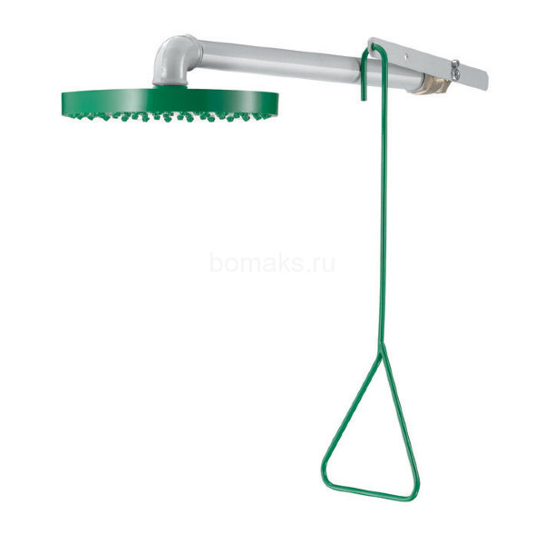 Аварийный душ горизонтальный настенный встроенный Delabie 9108