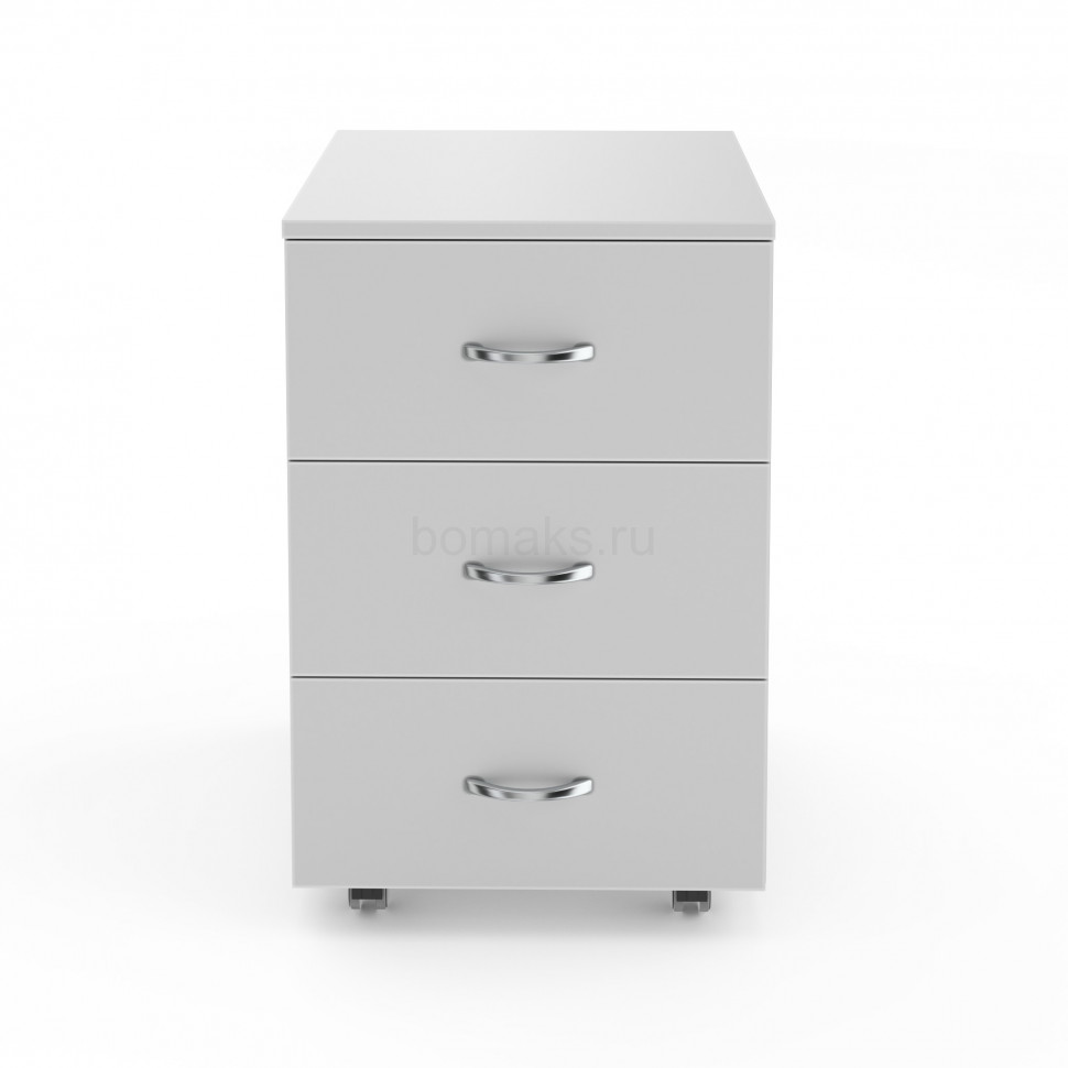 Подкатная тумба с 3 ящиками НВ-400 ТЯ (420×460×650)