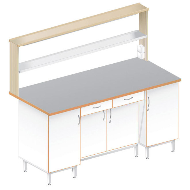 Стол пристенный физический ЛАБ-1800 ПТТ