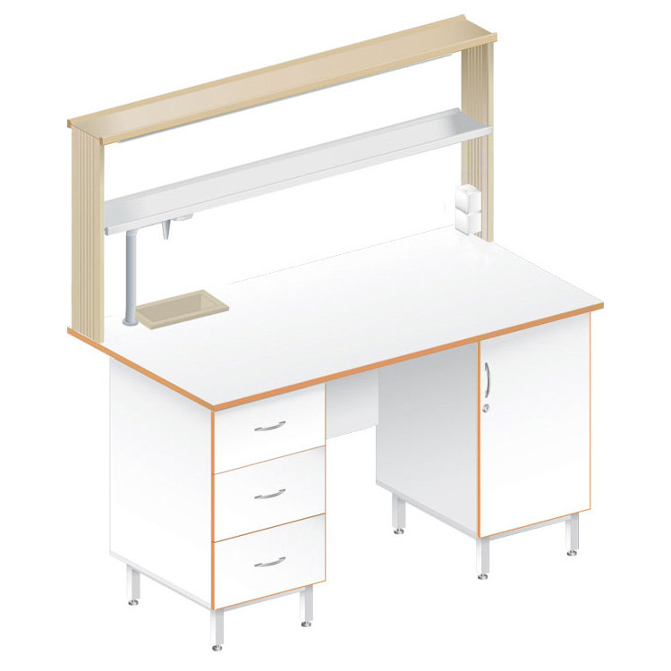 Стол пристенный химический ЛАБ-1500 ПЛМ