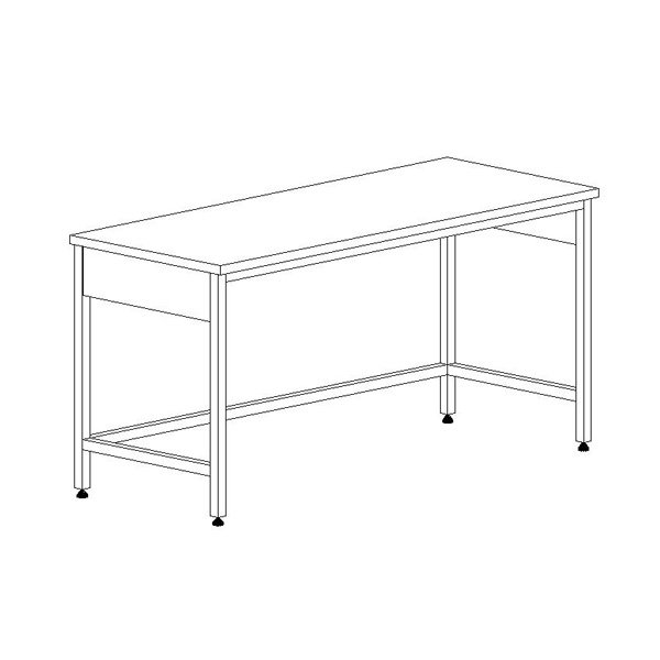 Стол письменный ЦМ 1200х600х750