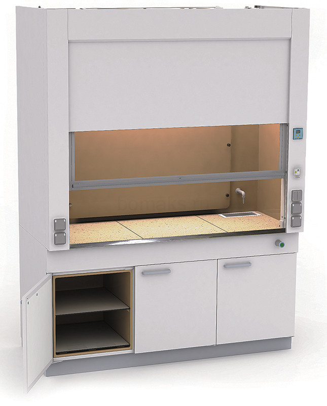 Шкаф лабораторный вытяжной кислотостойкий ШВЛ-06.1 (артикул 22-06.516)