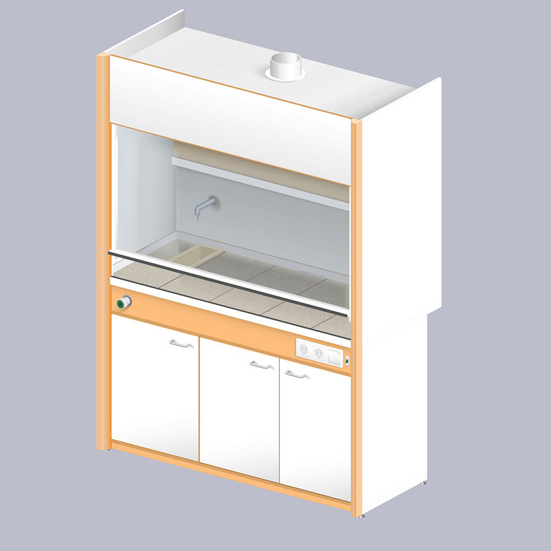 Шкаф вытяжной ЛАБ-1500 ШВ-Н