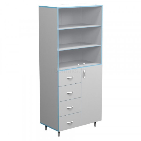 Шкаф для хранения лабораторной посуды СП НВК 800 (800x460x1820)