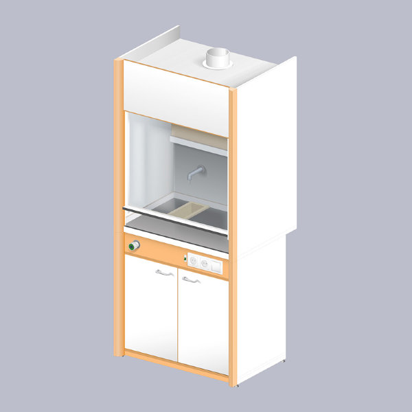 Шкаф вытяжной ЛАБ-900 ШВТ-Н TR