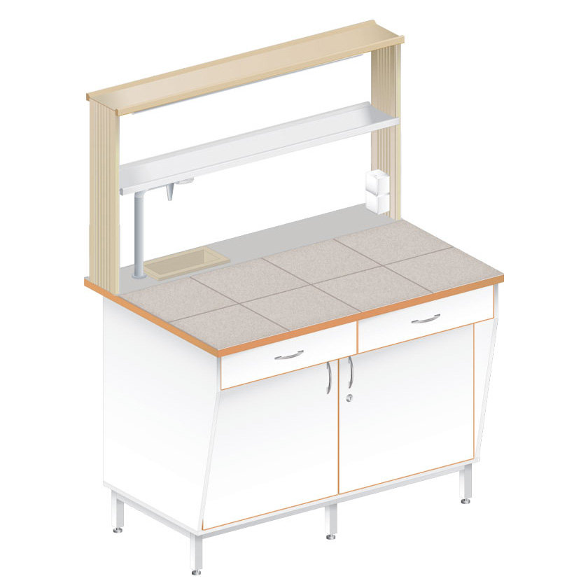 Стол пристенный химический ЛАБ-1200 ПКТМ