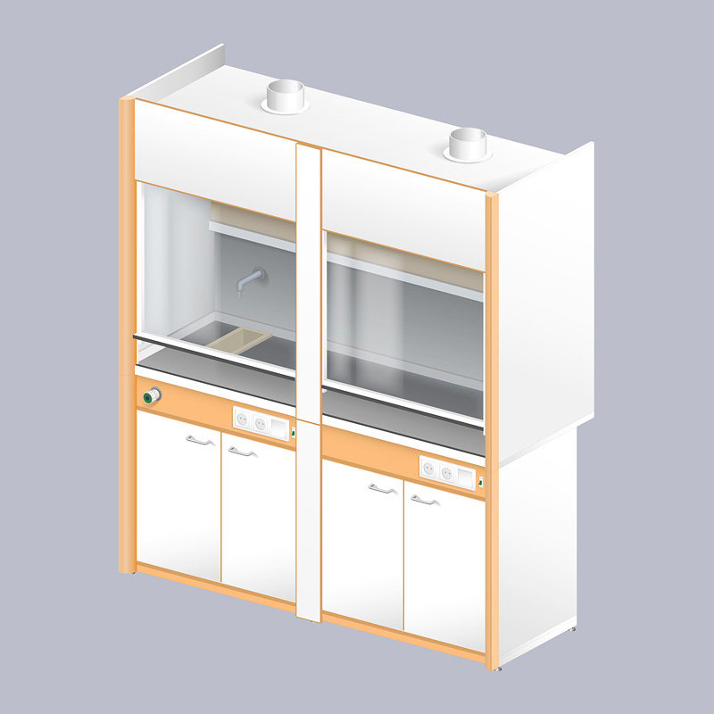 Шкаф вытяжной ЛАБ-1800 ШВТ-Н TR