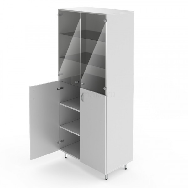 Двухсекционный шкаф для приборов НВ-800 ШПр-C (800×460×1820)