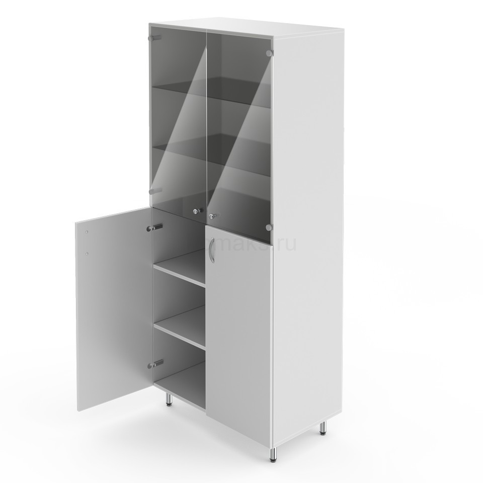 Двухсекционный шкаф для приборов НВ-800 ШПр-C (800×460×1820)