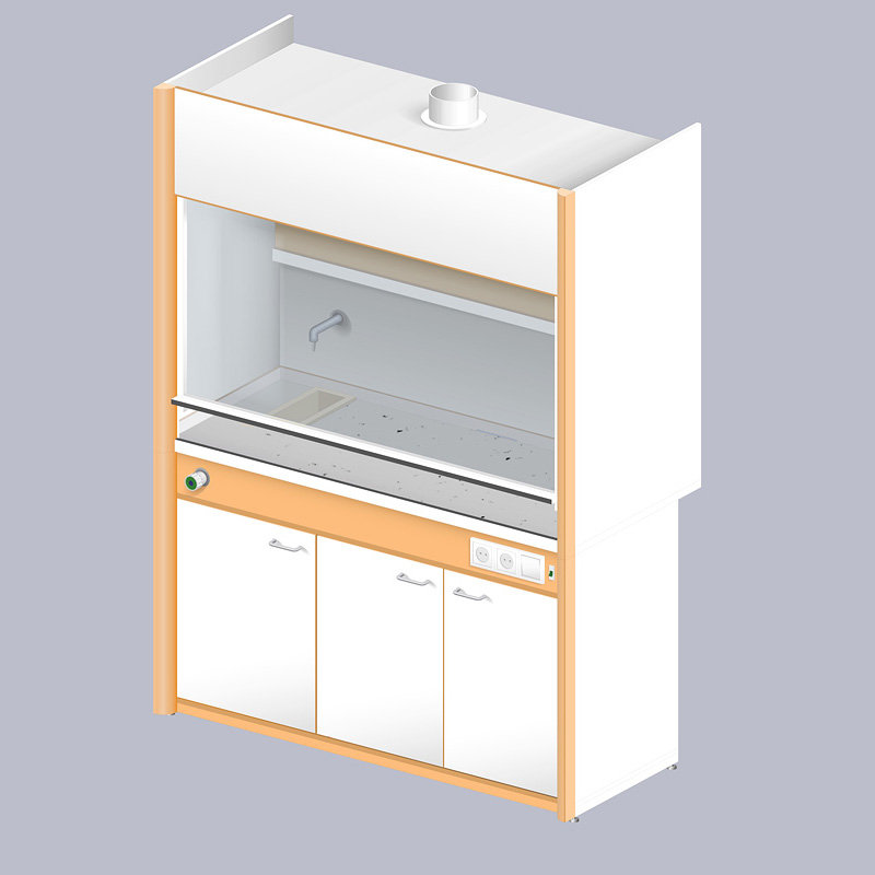 Шкаф вытяжной ЛАБ-1500 ШВФ-Н F20