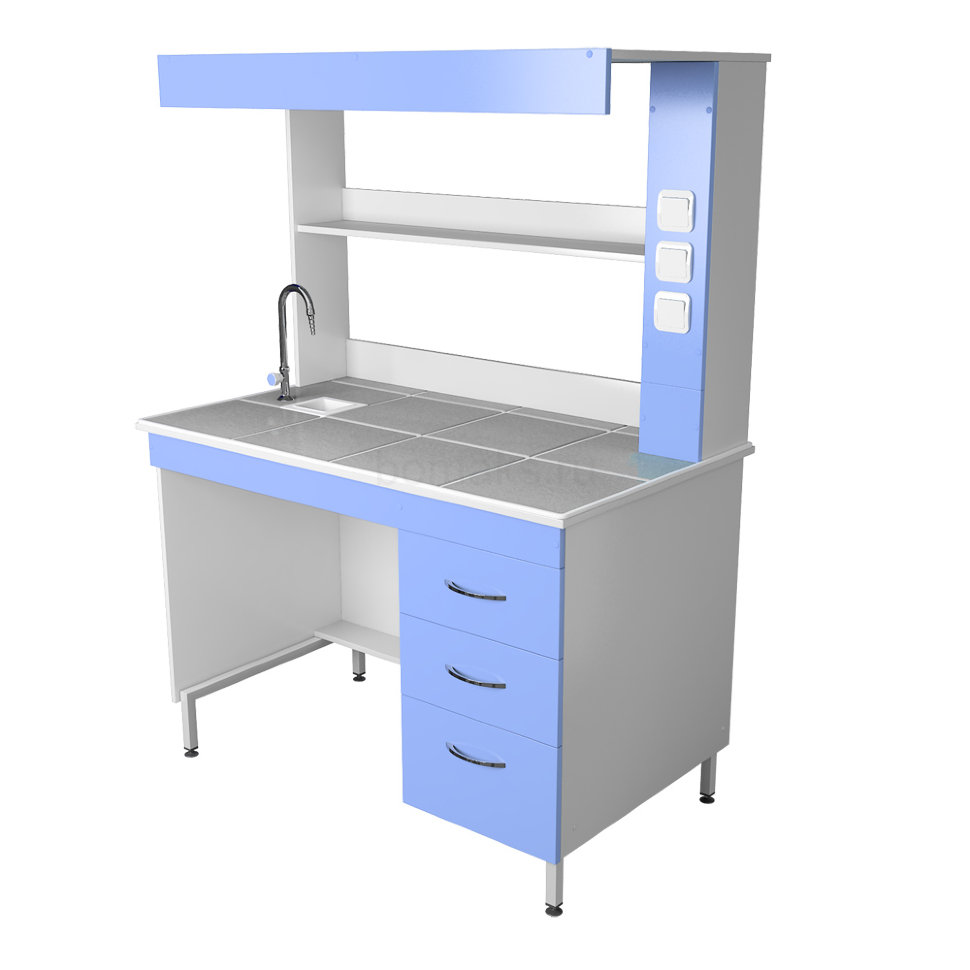 Стол для химических исследований (Бомакс 12.2014.2)