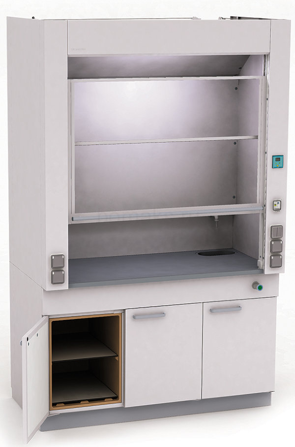 Шкаф лабораторный вытяжной цельнометаллический ШВЛ-05.5 (артикул 62-08.832)