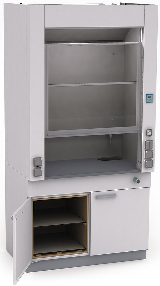 Шкаф лабораторный вытяжной специальный ШВЛ-07.2 (артикул 62-13.614)