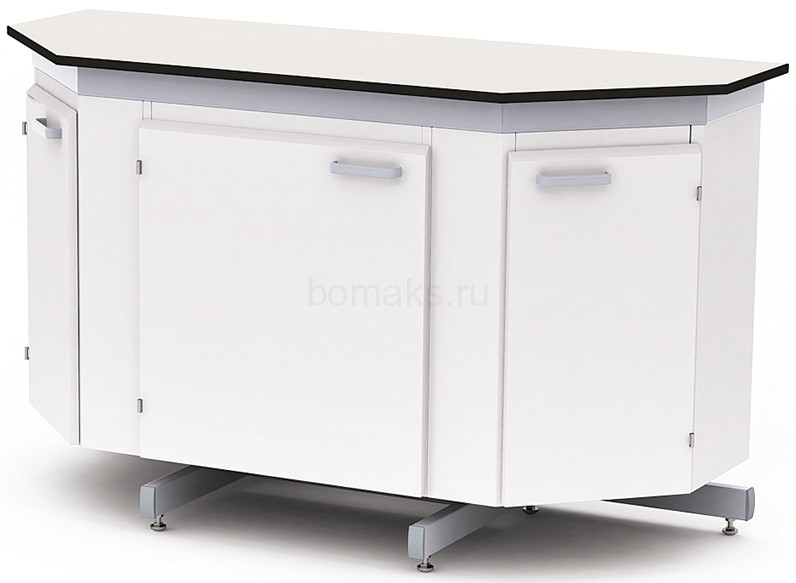 Шкаф-стол лабораторный приставной ШСЛ-02.2 (артикул 21-12.527)