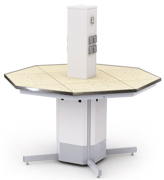 Шкаф-стол лабораторный островной ШСЛ-01 (артикул 01-06.502)