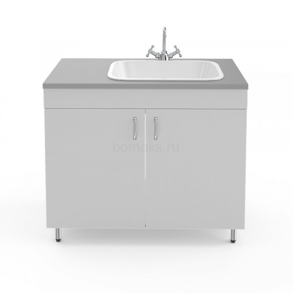 Стол-мойка НВ-1000 МОП-Б без сушилки (1000×600×850)