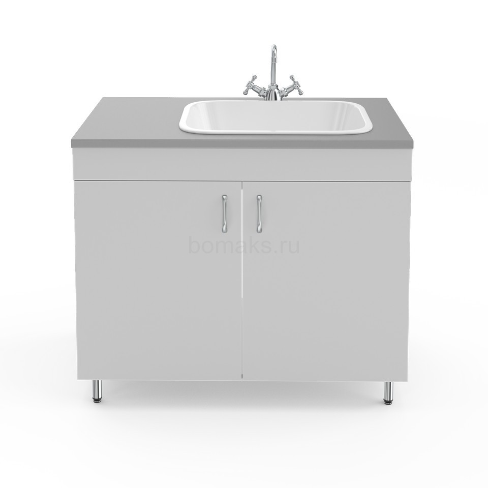 Стол-мойка НВ-1000 МОП-Б без сушилки (1000×600×850)