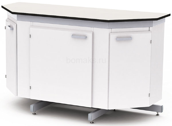 Шкаф-стол лабораторный приставной ШСЛ-02.2 (артикул 21-12.127)