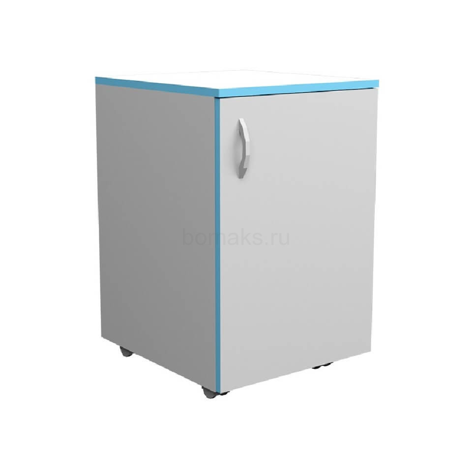 Тумба подкатная с 1 дверцей ТД НВК 400 (420x460x650)