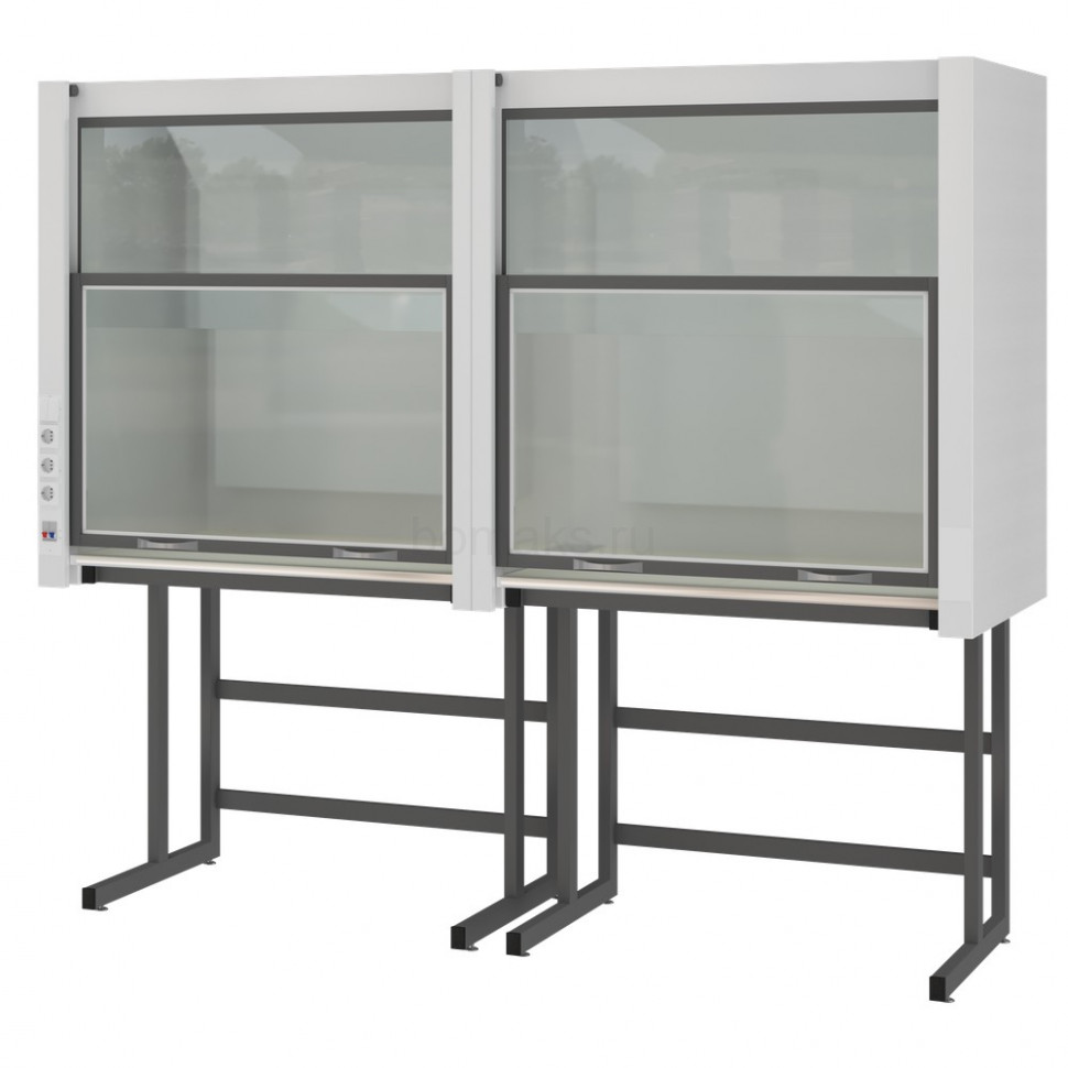 Лабораторный вытяжной шкаф ШВ-СТЛ.240.ПЛС