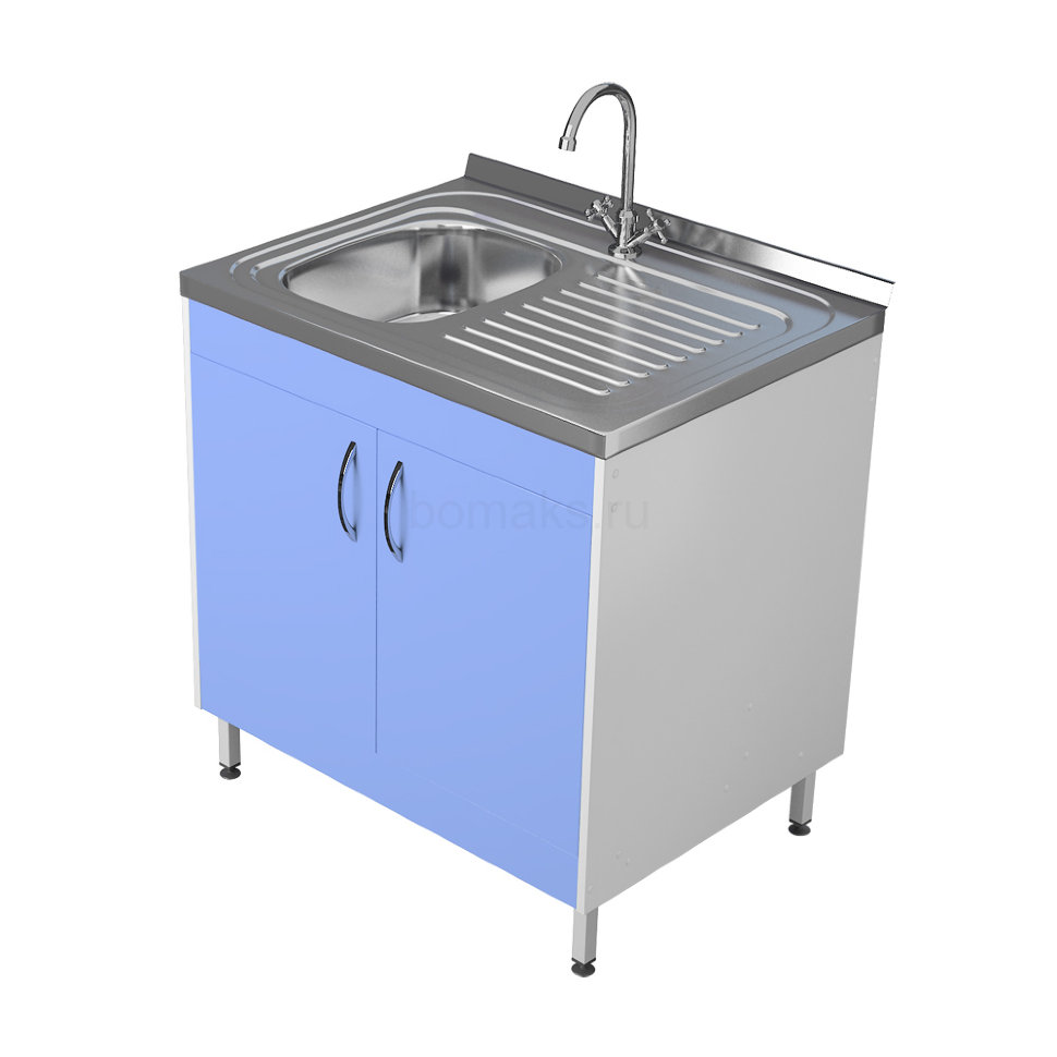 Стол с мойкой/крыло накладная (Бомакс 19.2014.1)