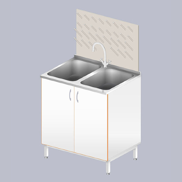 Стол-мойка ЛАБ-800 МД