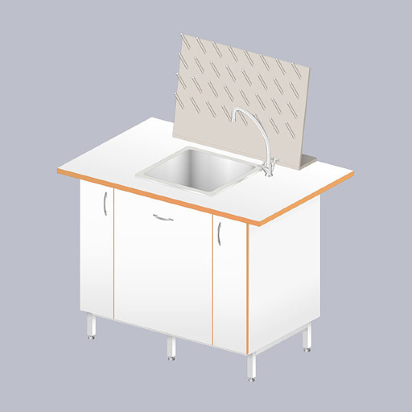 Стол-мойка ЛАБ-1200 МОГ