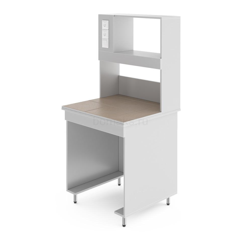 Физический лабораторный стол со столешницей из керамогранитной плитки НВ-800 ПК