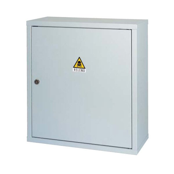 Настенный шкаф для хранения токсичных продуктов и ядов BOX VELENI MF-1