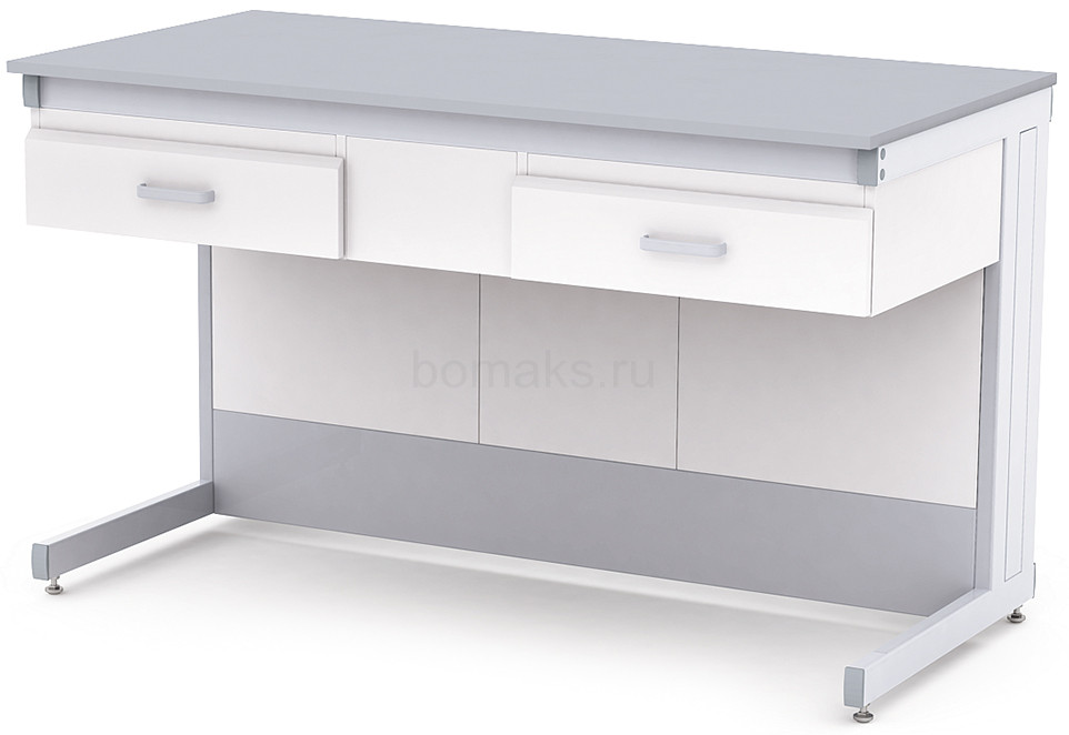 Стол лабораторный с полкой для приборов (артикул 21-08.624)