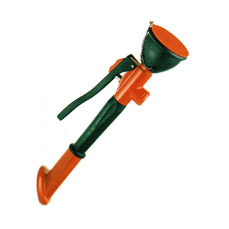 Настенный аварийный душ для глаз TOF одинарный, установка под 45 градусов (1100/15)