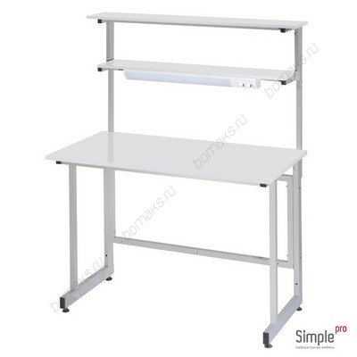 Стол лабораторный с двумя полками ЛК-1200 СП