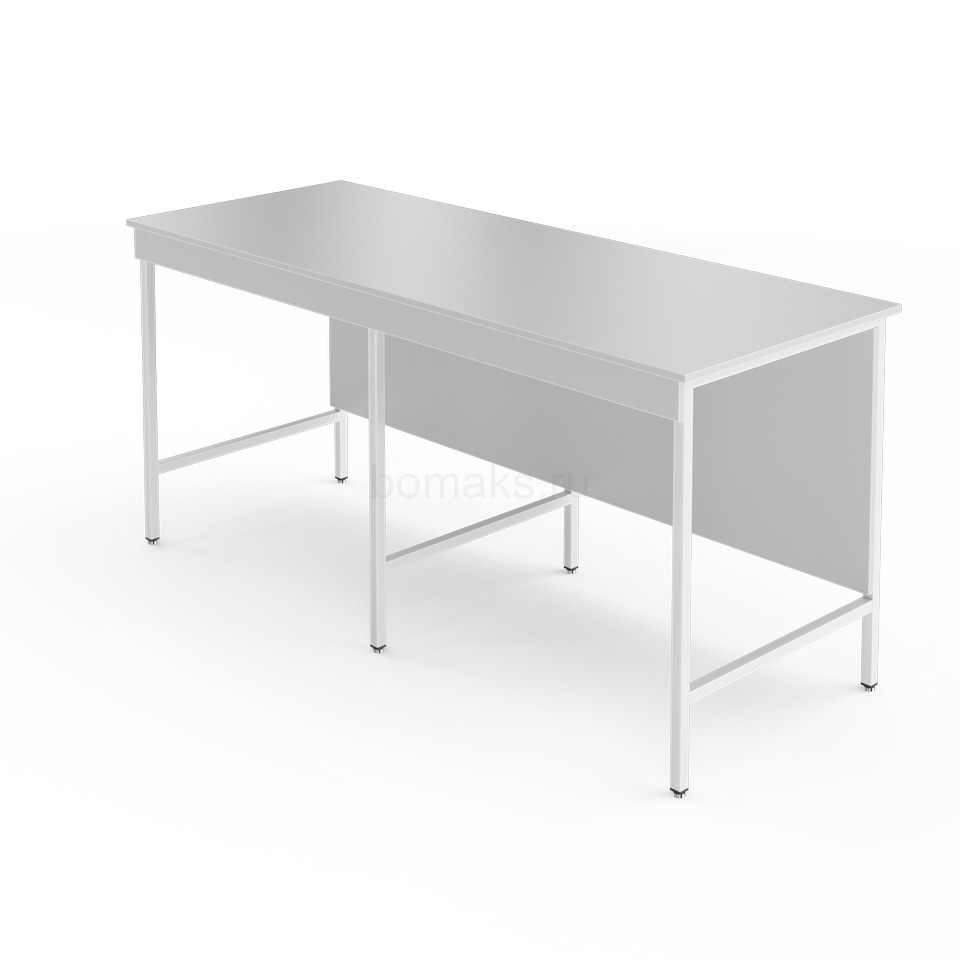 Высокий лабораторный стол со столешницей из ЛДСП НВ-1800 ЛЛв