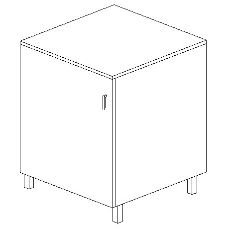 Тумба приставная (Бомакс 54.2014.1)