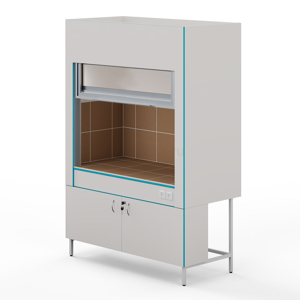 Вытяжной шкаф для муфельных печей ШВп НВК 1600 КГ