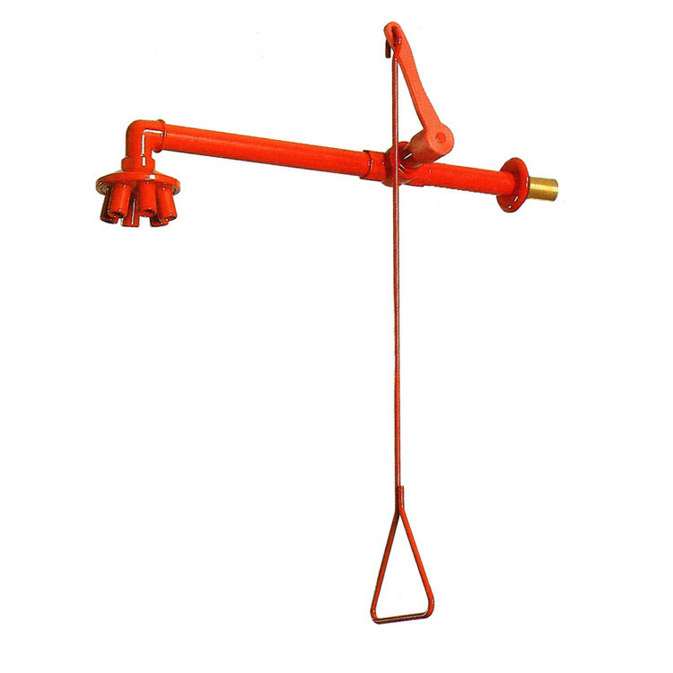 Аварийный душ для тела TOF с креплением на стену, вылет 450 мм (1100/150)