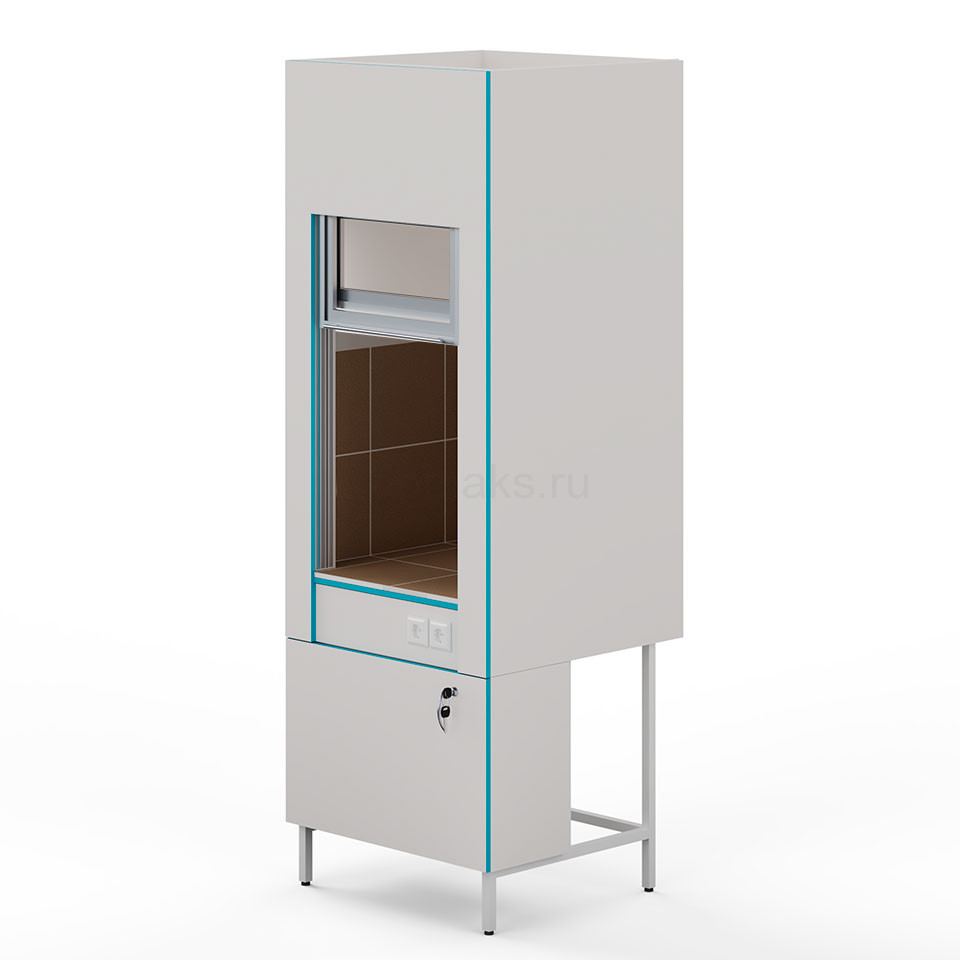 Вытяжной шкаф для муфельных печей ШВп НВК 800 КГ