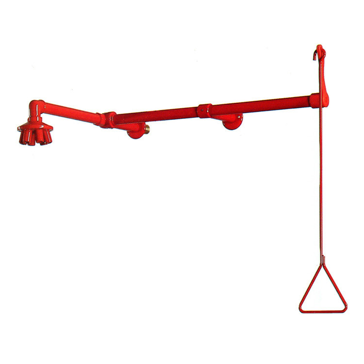 Аварийный душ для тела TOF с креплением на стену, вылет 450 мм (1100/155)