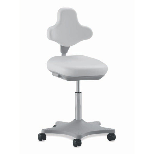 Стул с регулируемой высотой для столов низких Labster 2 (кожзам)